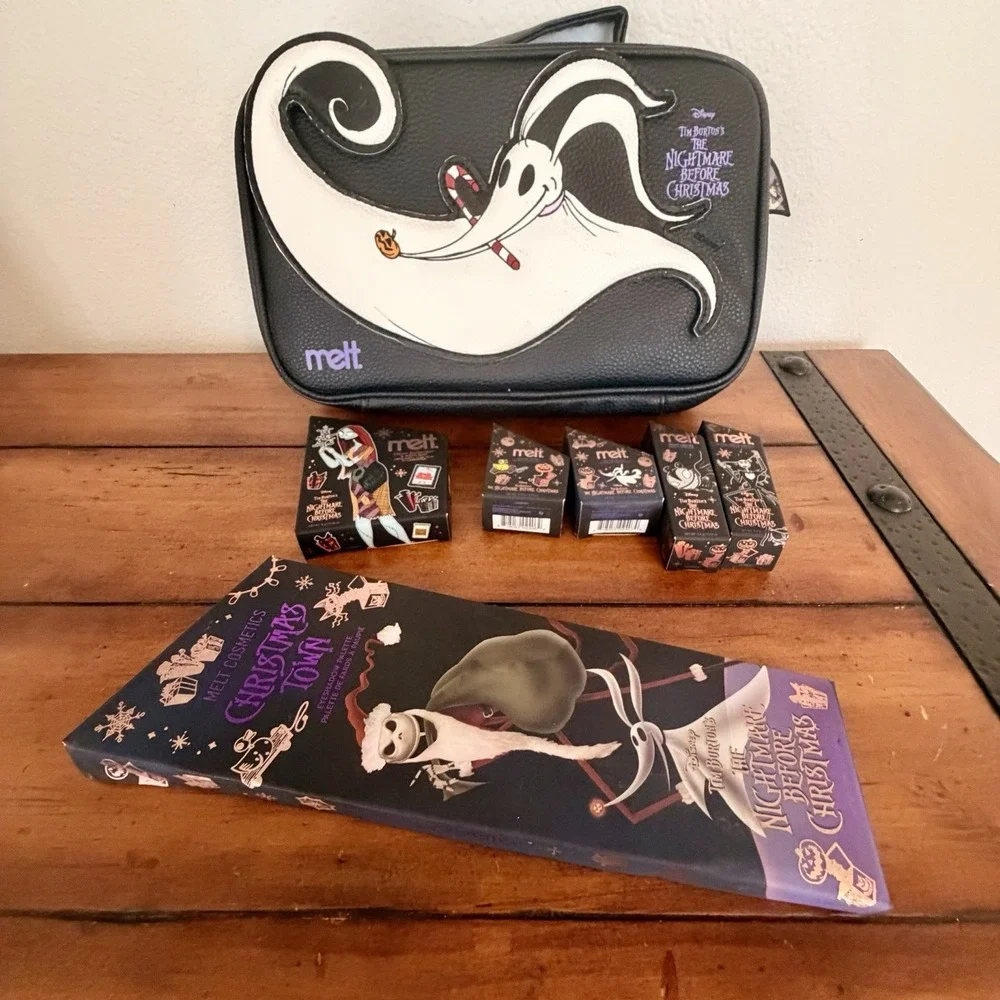 NEW complete Set Melt Cosmetics Nightmare Before Christmas Limited Edition